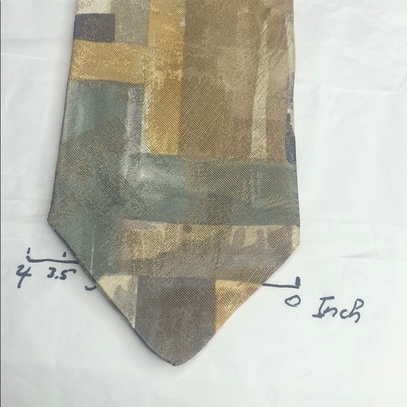 3/$15 Puritan Tie set of 2 silk, Polyester brown - Picture 4 of 10